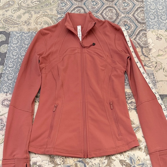 lululemon athletica Jackets & Blazers - lululemon athletica Rust Teddy Jacket